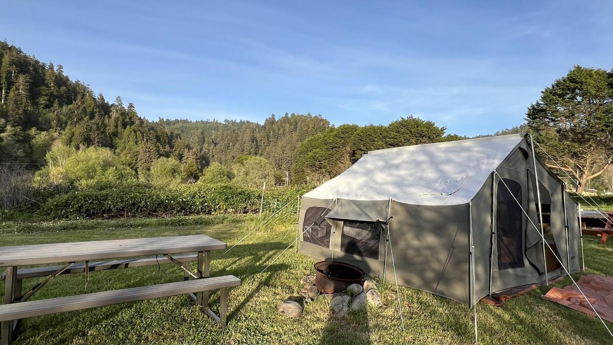 Glamping Tent On The River Klamath Εξωτερικό φωτογραφία